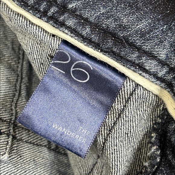 ANTHROPOLOGIE PILCRO The Wanderer Denim Button Front Shorts Size 26 - Picture 12 of 15